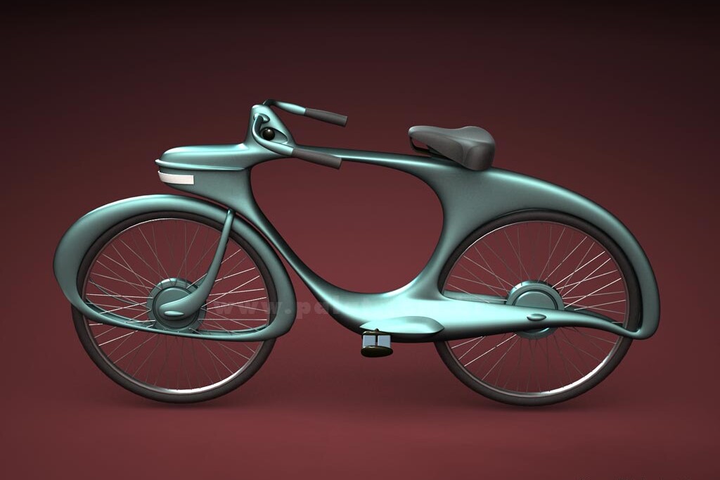 Modélisation 3D du vélo Bowden Spacelander