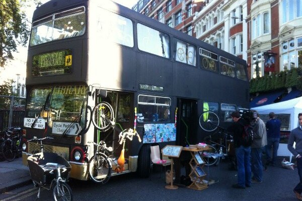 The bicycle library à Londres