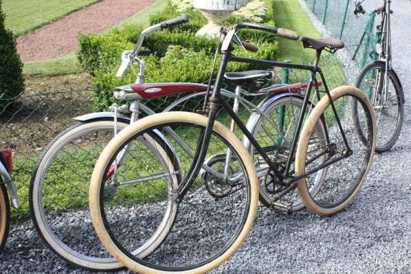 vélos de collection à la balade vélo vintage La Savoureuse.