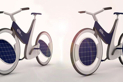 Vélo solaire Ele, de l'étudiant en design industriel Mojtaba Raeisi.