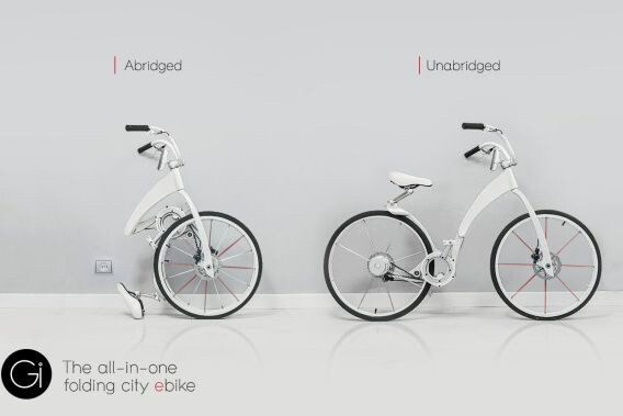 Le Gi Bike est un vélo pliable électrique conçu par le designer italo-argentin Agustin Augustinoy. L'e-bike sera présenté d'ici quelques jours sur Kickstarter.