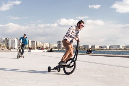 Le Halfbike, un vélo fun sans selle