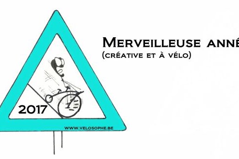 Illustration de Michaël Mageren avec grand-bi Vélosophe