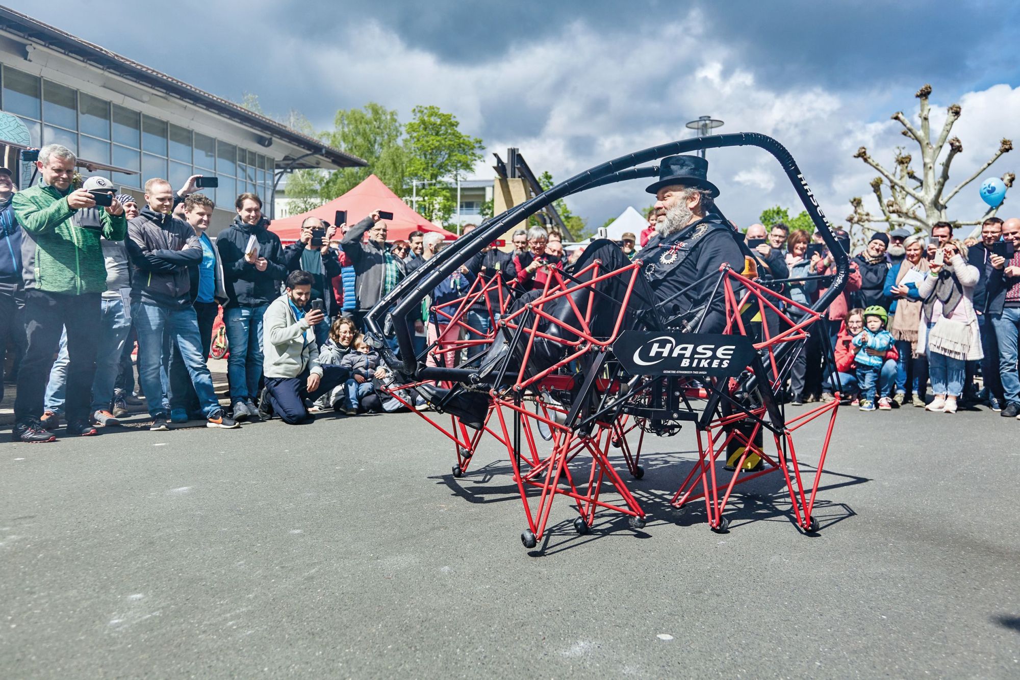 Vélo sans roue little beast de Hase Bikes