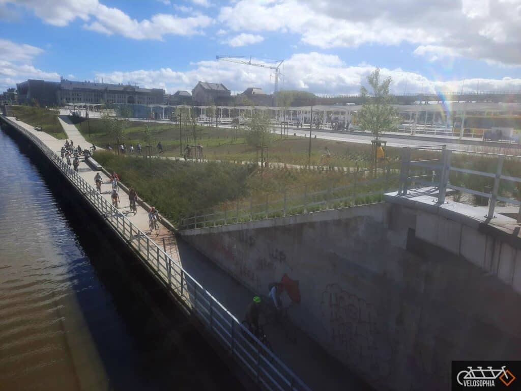 Balade à vélo Retour de la pédale à Charleroi